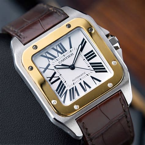 dual cartier|cartier santos watch.